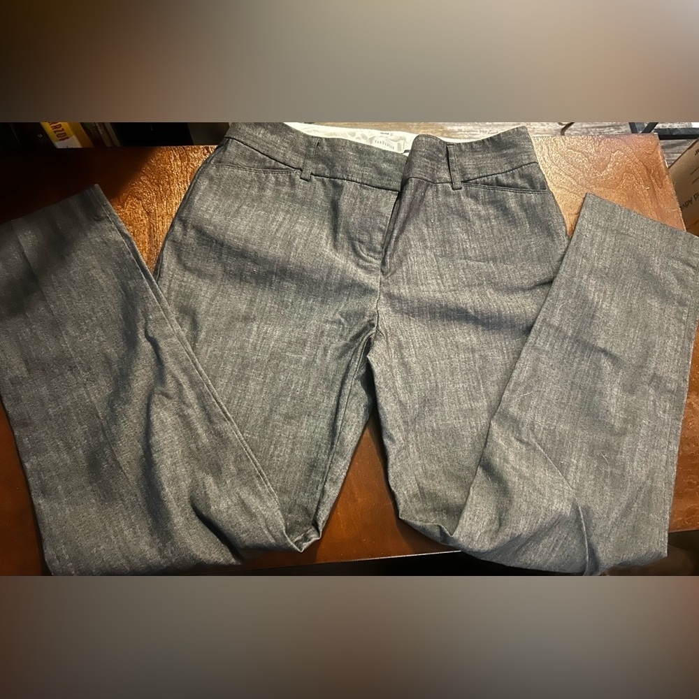 Van Heusen Charcoal Stretch extensible pants